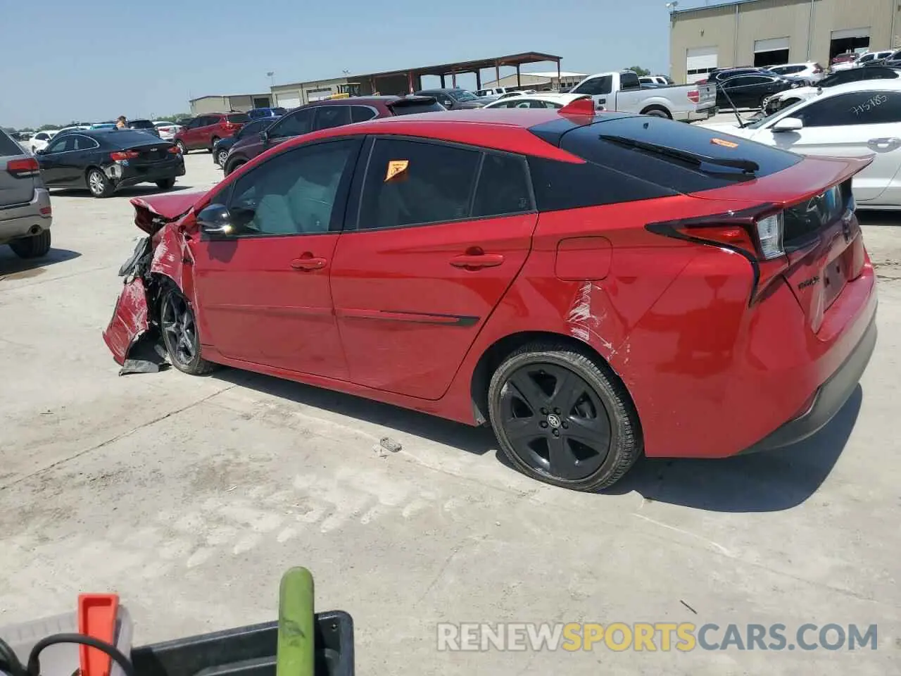 2 Photograph of a damaged car JTDKAMFU4M3130018 TOYOTA PRIUS 2021