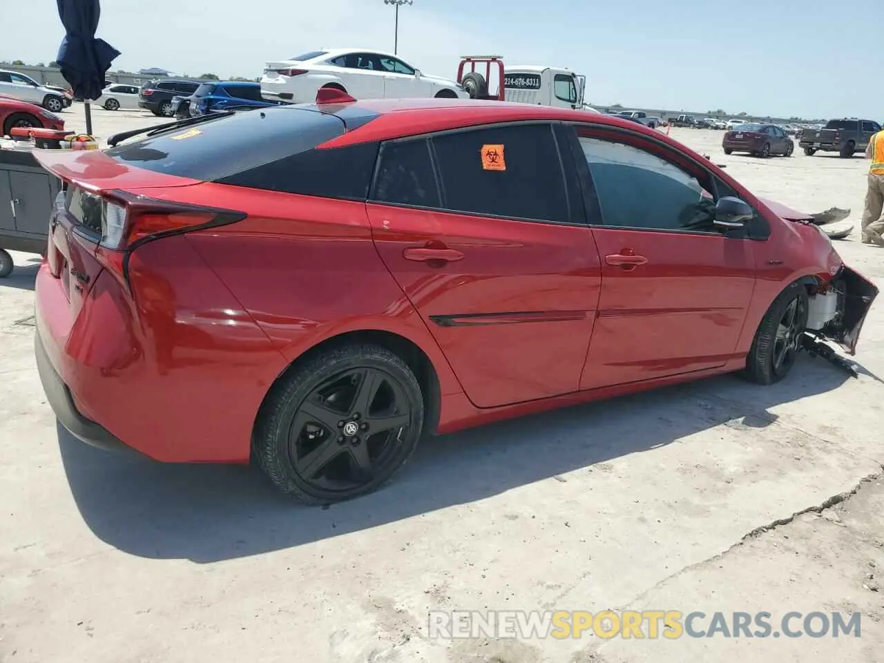 3 Photograph of a damaged car JTDKAMFU4M3130018 TOYOTA PRIUS 2021
