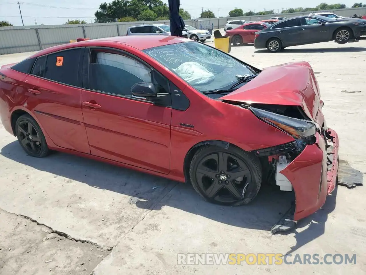 4 Photograph of a damaged car JTDKAMFU4M3130018 TOYOTA PRIUS 2021
