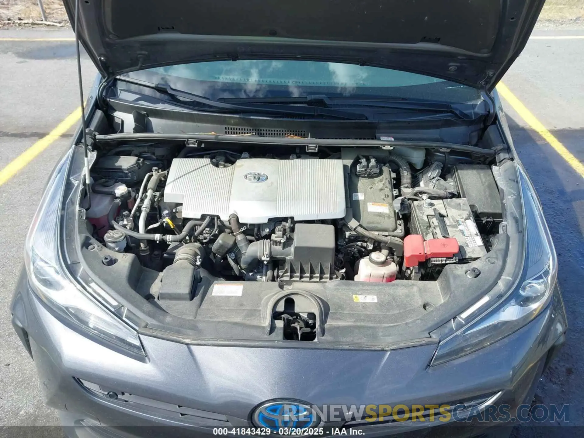 10 Photograph of a damaged car JTDKAMFU4M3134778 TOYOTA PRIUS 2021