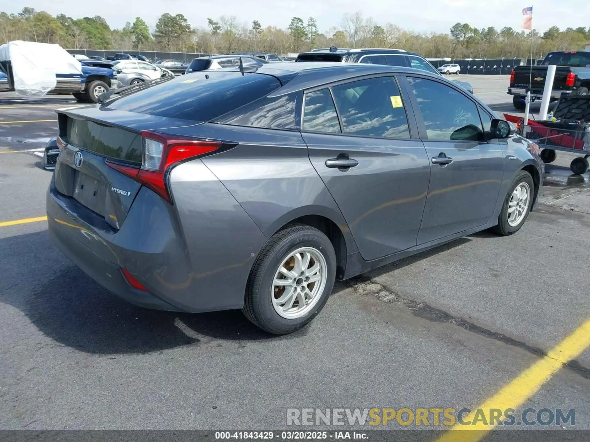 4 Photograph of a damaged car JTDKAMFU4M3134778 TOYOTA PRIUS 2021
