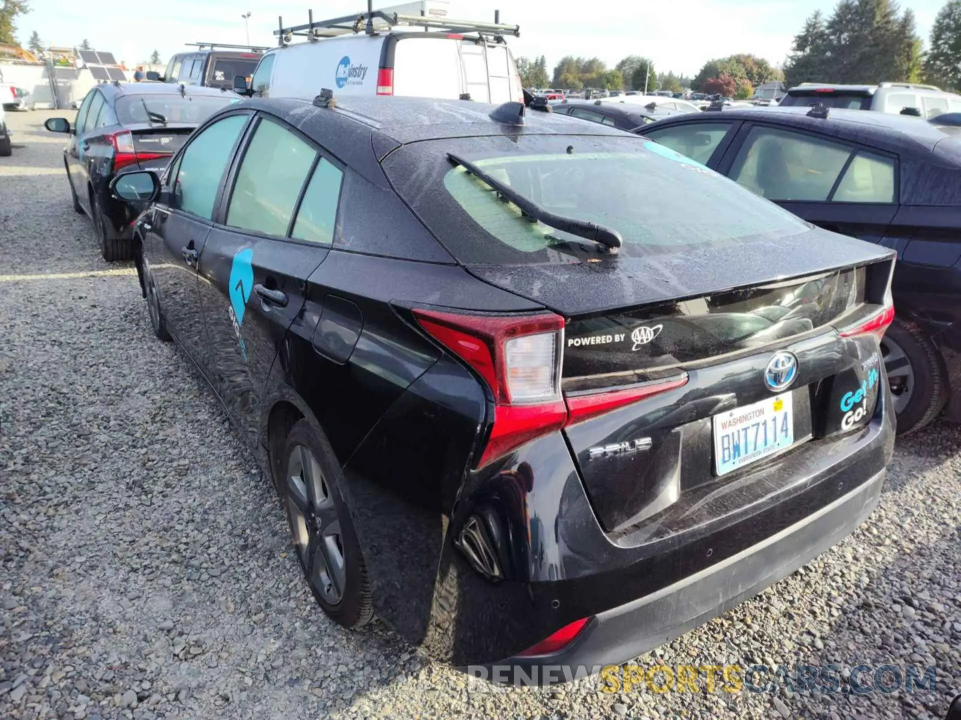 25 Photograph of a damaged car JTDKAMFU4M3136322 TOYOTA PRIUS 2021