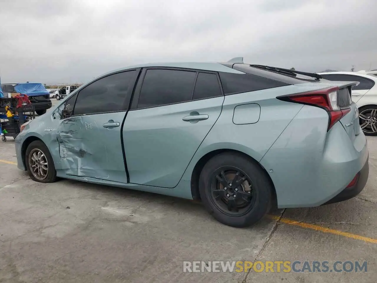 2 Photograph of a damaged car JTDKAMFU4M3136370 TOYOTA PRIUS 2021