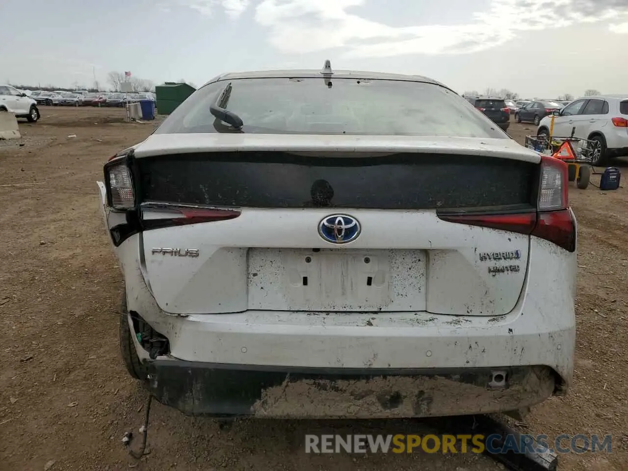 6 Photograph of a damaged car JTDKAMFU4M3136496 TOYOTA PRIUS 2021