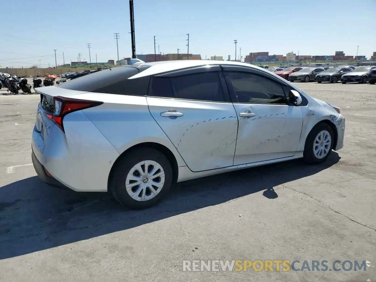 3 Photograph of a damaged car JTDKAMFU4M3139379 TOYOTA PRIUS 2021