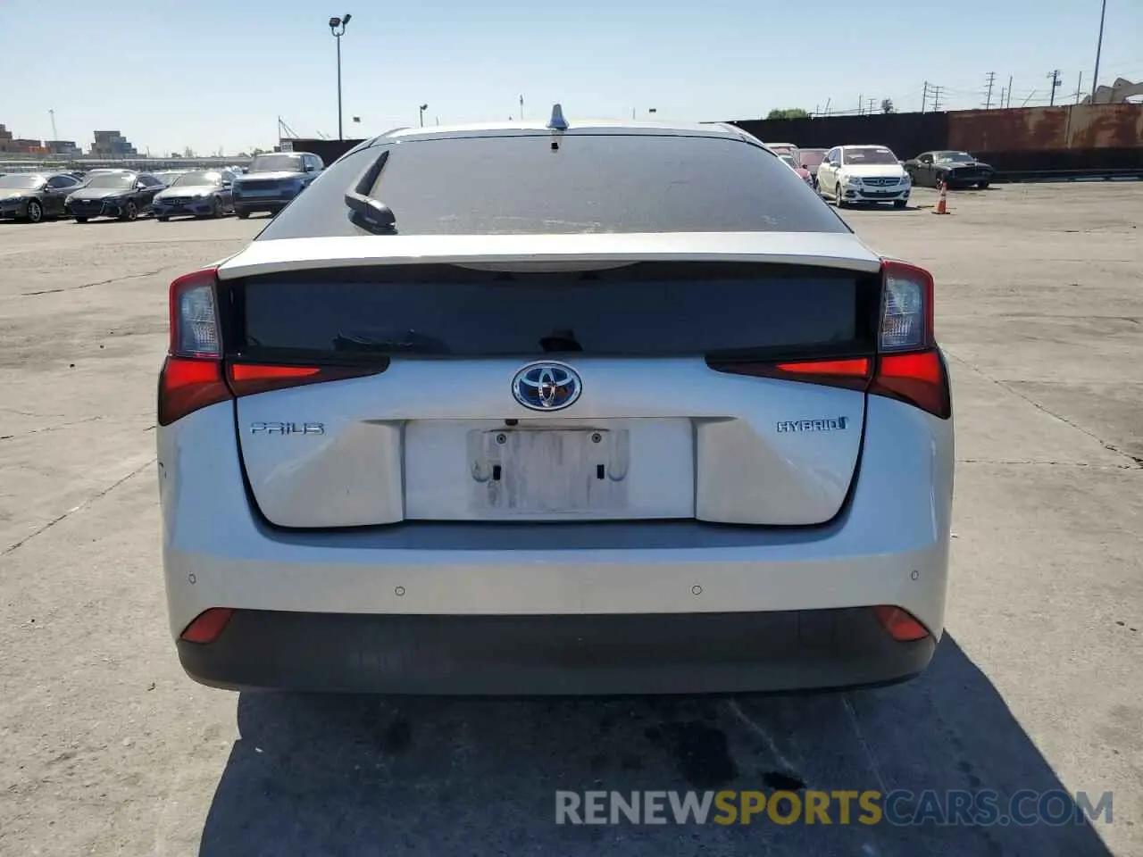 6 Photograph of a damaged car JTDKAMFU4M3139379 TOYOTA PRIUS 2021