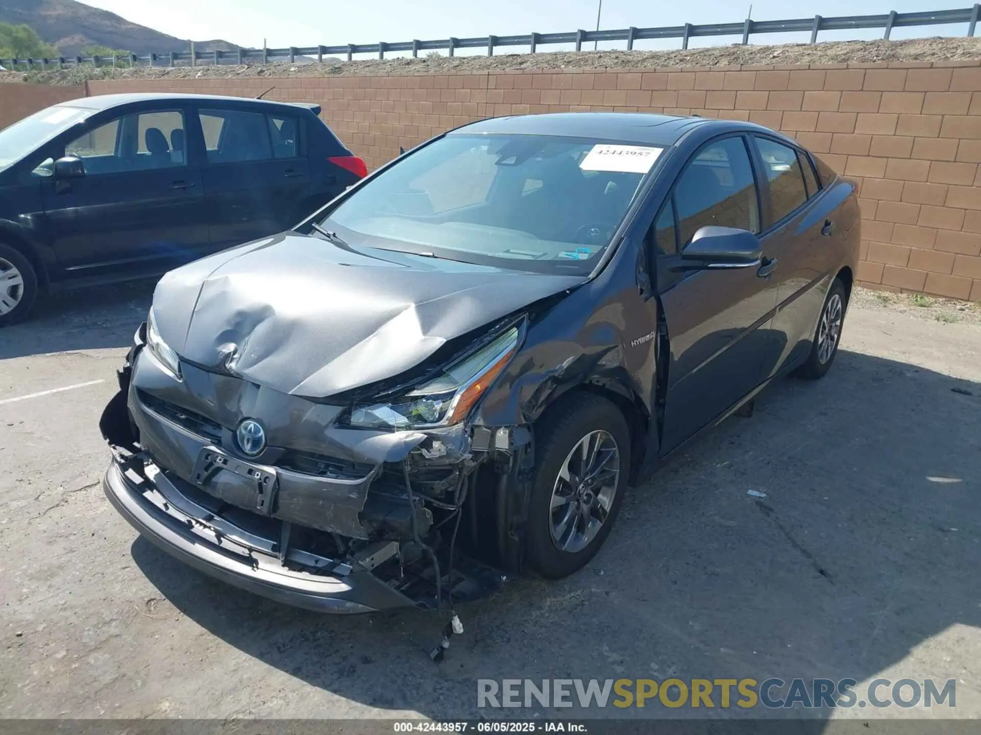 2 Photograph of a damaged car JTDKAMFU4M3144985 TOYOTA PRIUS 2021