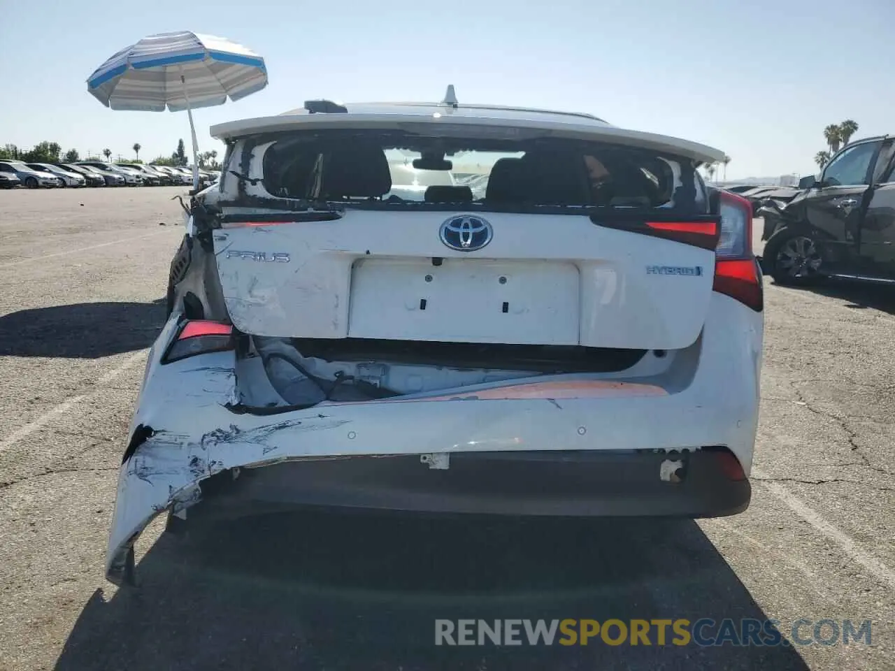 6 Photograph of a damaged car JTDKAMFU4M3145800 TOYOTA PRIUS 2021