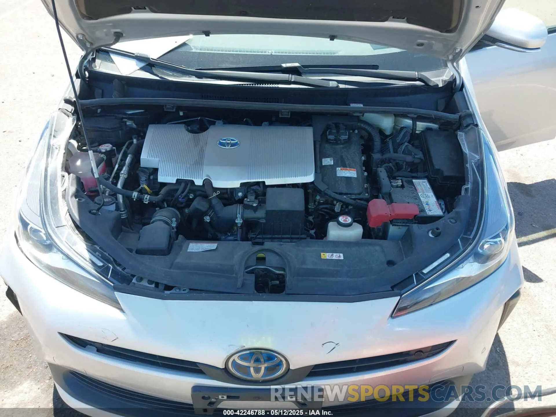 10 Photograph of a damaged car JTDKAMFU4M3148082 TOYOTA PRIUS 2021