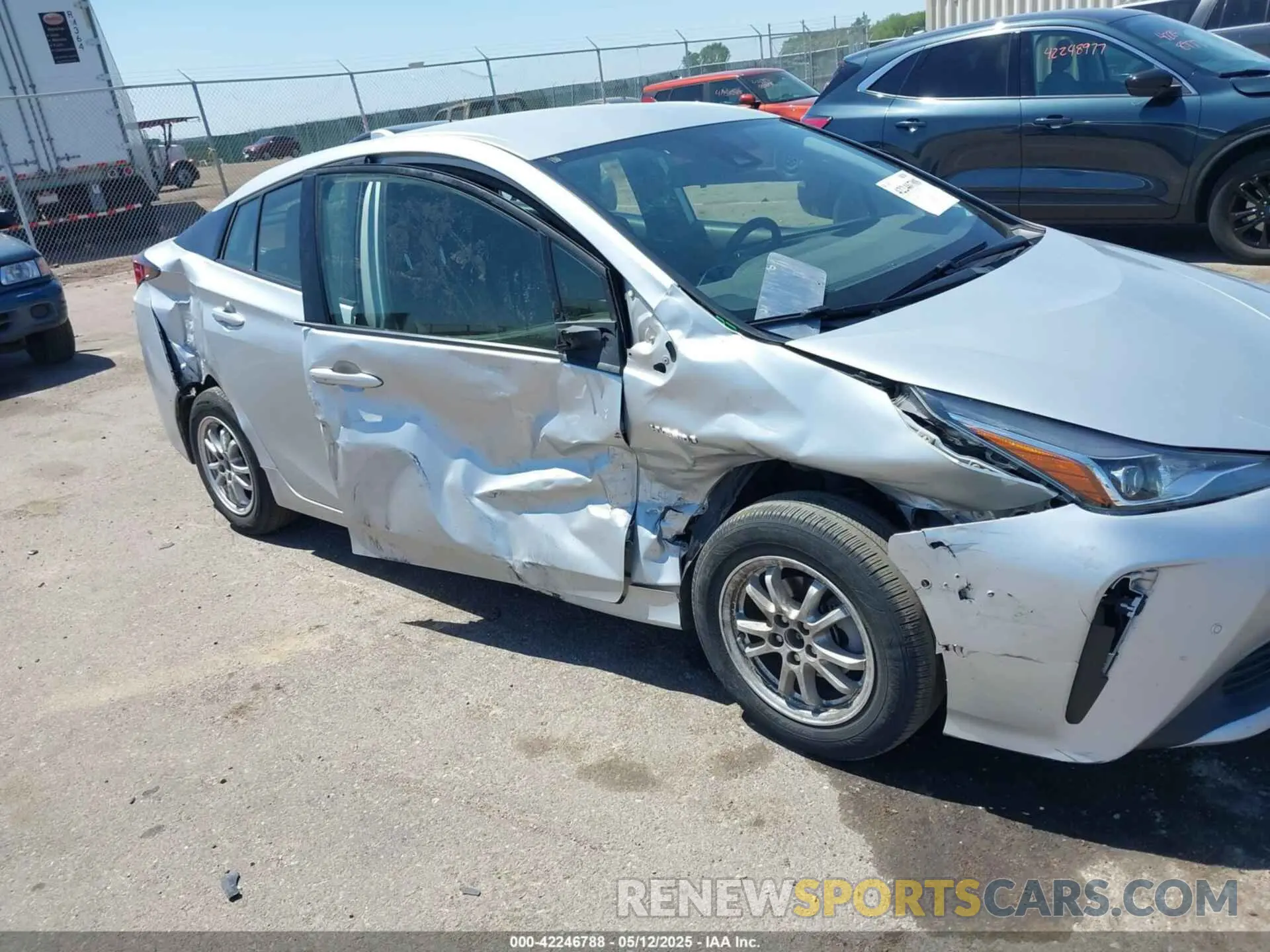 6 Photograph of a damaged car JTDKAMFU4M3148082 TOYOTA PRIUS 2021