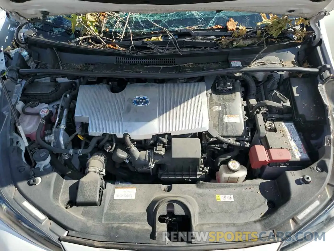 11 Photograph of a damaged car JTDKAMFU5M3127547 TOYOTA PRIUS 2021