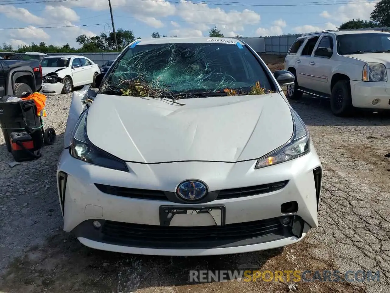 5 Photograph of a damaged car JTDKAMFU5M3127547 TOYOTA PRIUS 2021