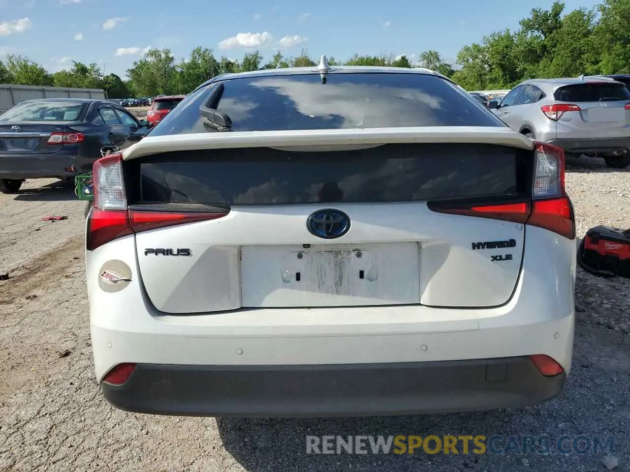 6 Photograph of a damaged car JTDKAMFU5M3127547 TOYOTA PRIUS 2021