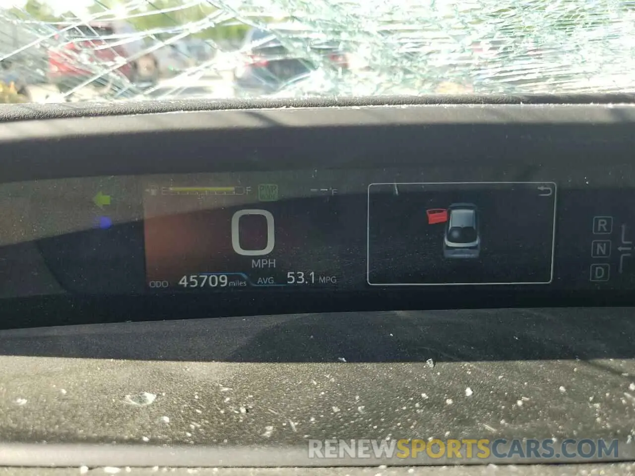 9 Photograph of a damaged car JTDKAMFU5M3127547 TOYOTA PRIUS 2021
