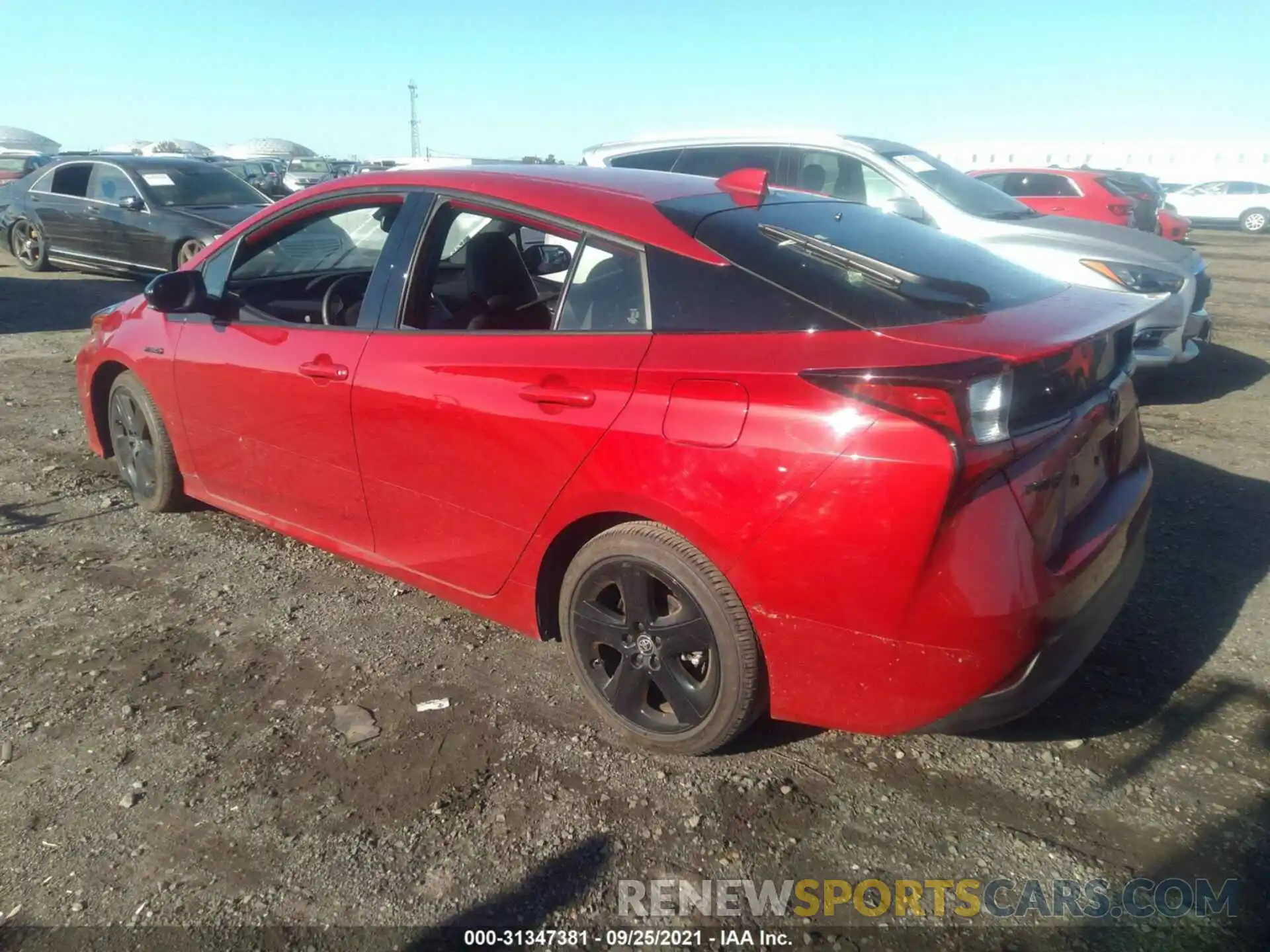 3 Photograph of a damaged car JTDKAMFU5M3128567 TOYOTA PRIUS 2021