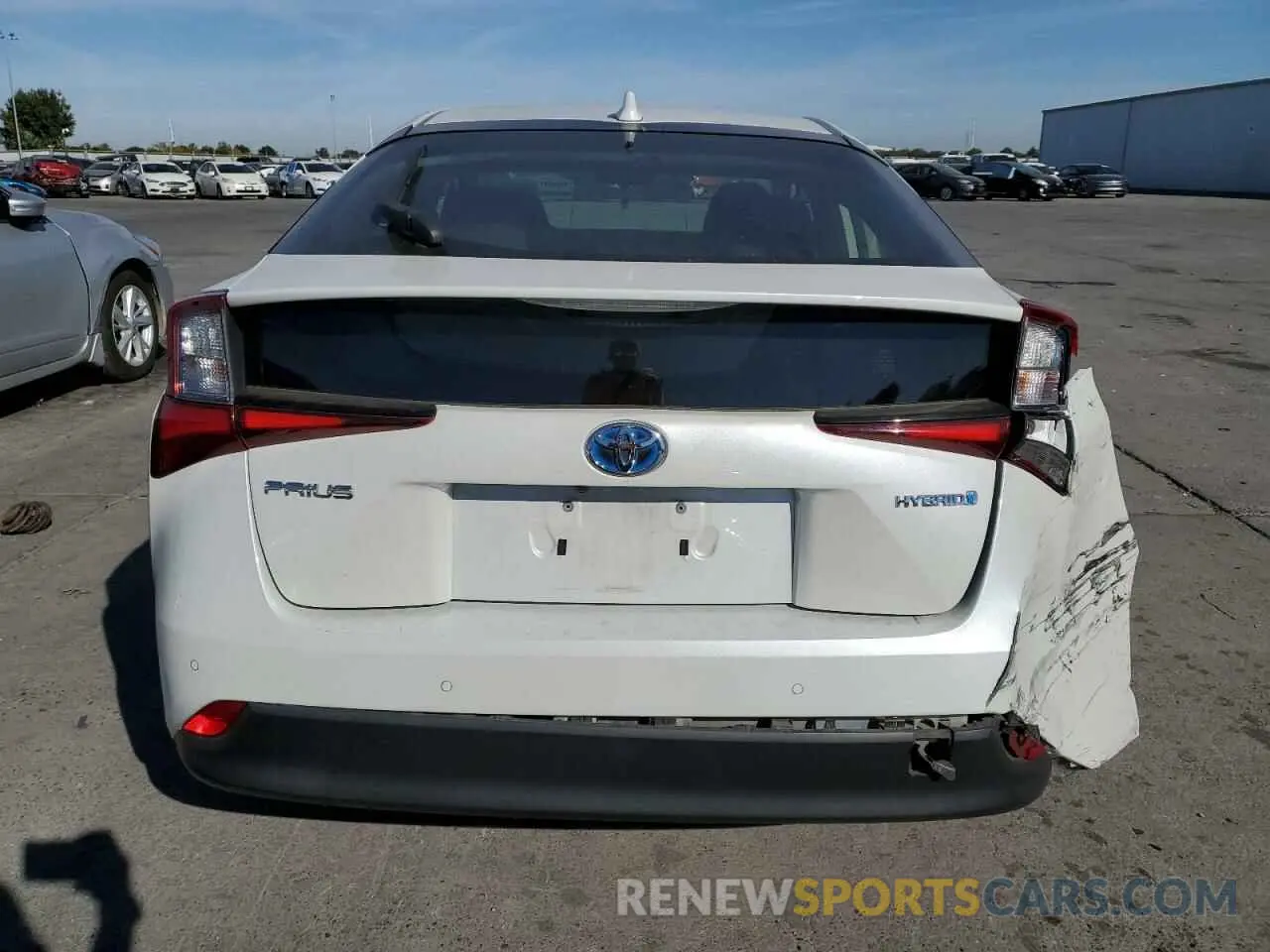 6 Photograph of a damaged car JTDKAMFU5M3130139 TOYOTA PRIUS 2021