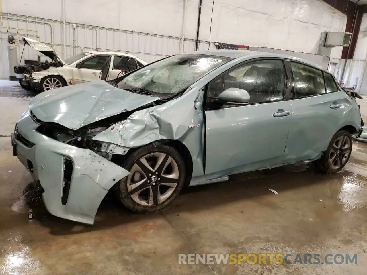 1 Photograph of a damaged car JTDKAMFU5M3131288 TOYOTA PRIUS 2021