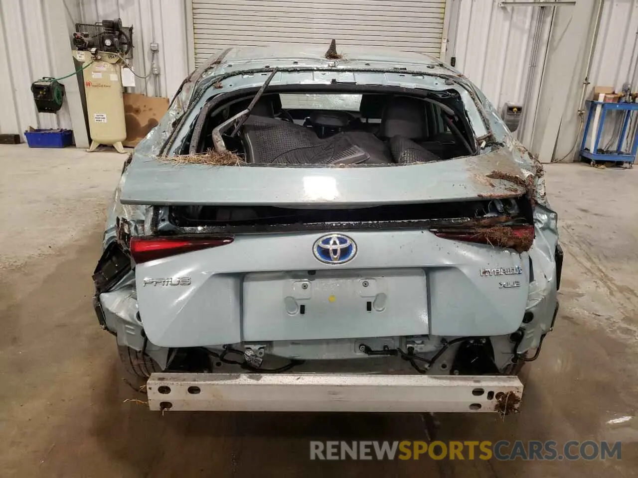 6 Photograph of a damaged car JTDKAMFU5M3131288 TOYOTA PRIUS 2021