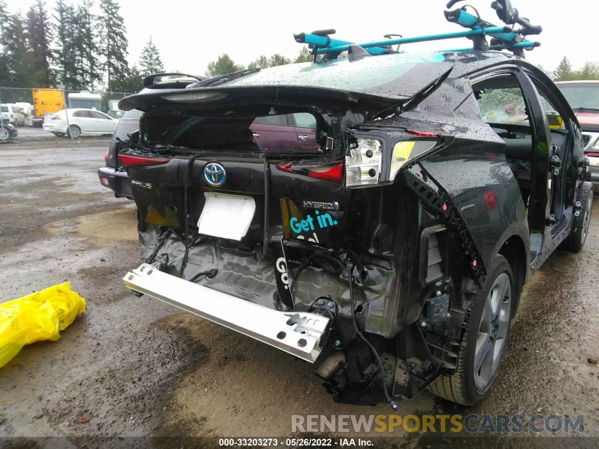 6 Photograph of a damaged car JTDKAMFU5M3136085 TOYOTA PRIUS 2021