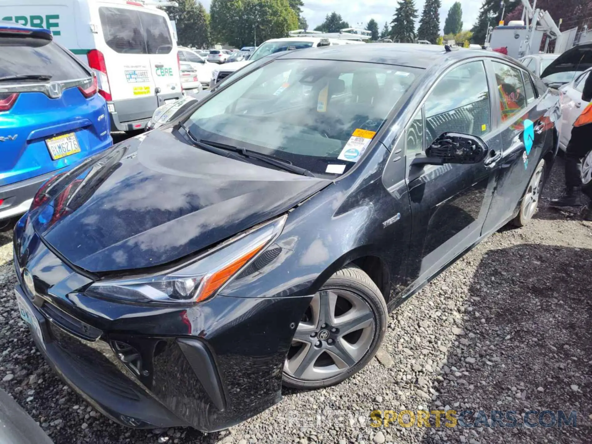 34 Photograph of a damaged car JTDKAMFU5M3136426 TOYOTA PRIUS 2021