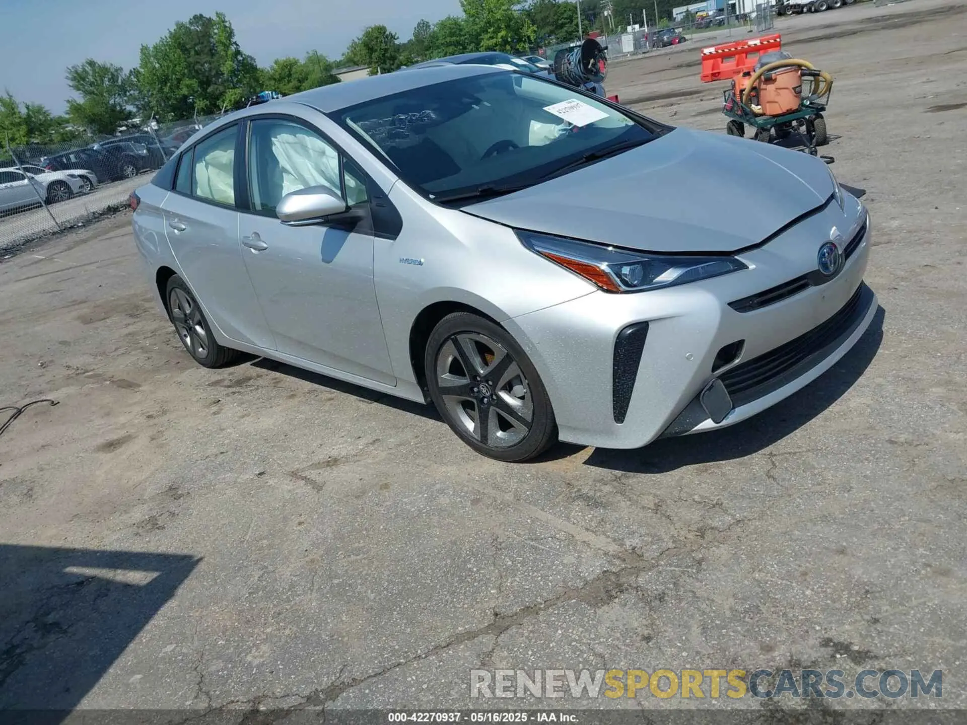 1 Photograph of a damaged car JTDKAMFU5M3137298 TOYOTA PRIUS 2021