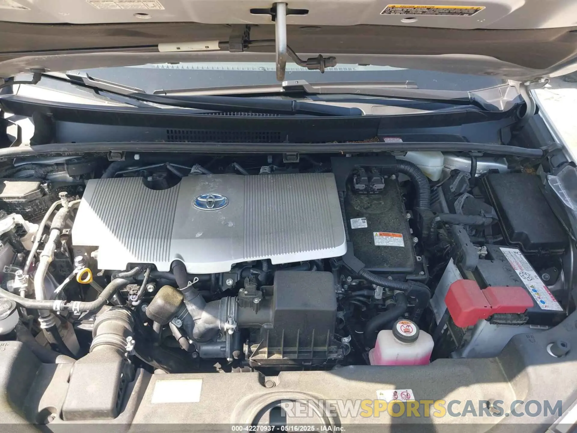 10 Photograph of a damaged car JTDKAMFU5M3137298 TOYOTA PRIUS 2021