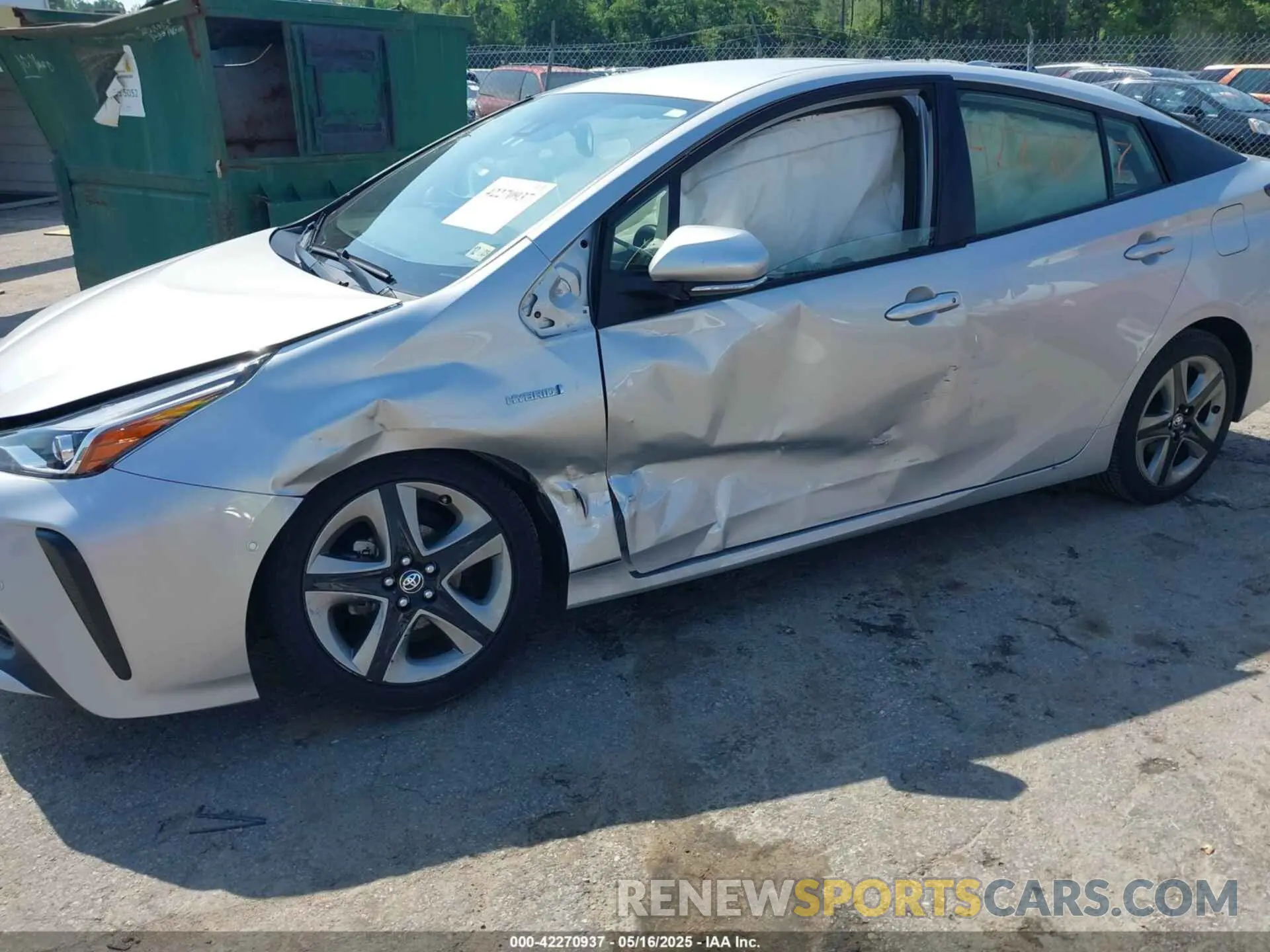 6 Photograph of a damaged car JTDKAMFU5M3137298 TOYOTA PRIUS 2021