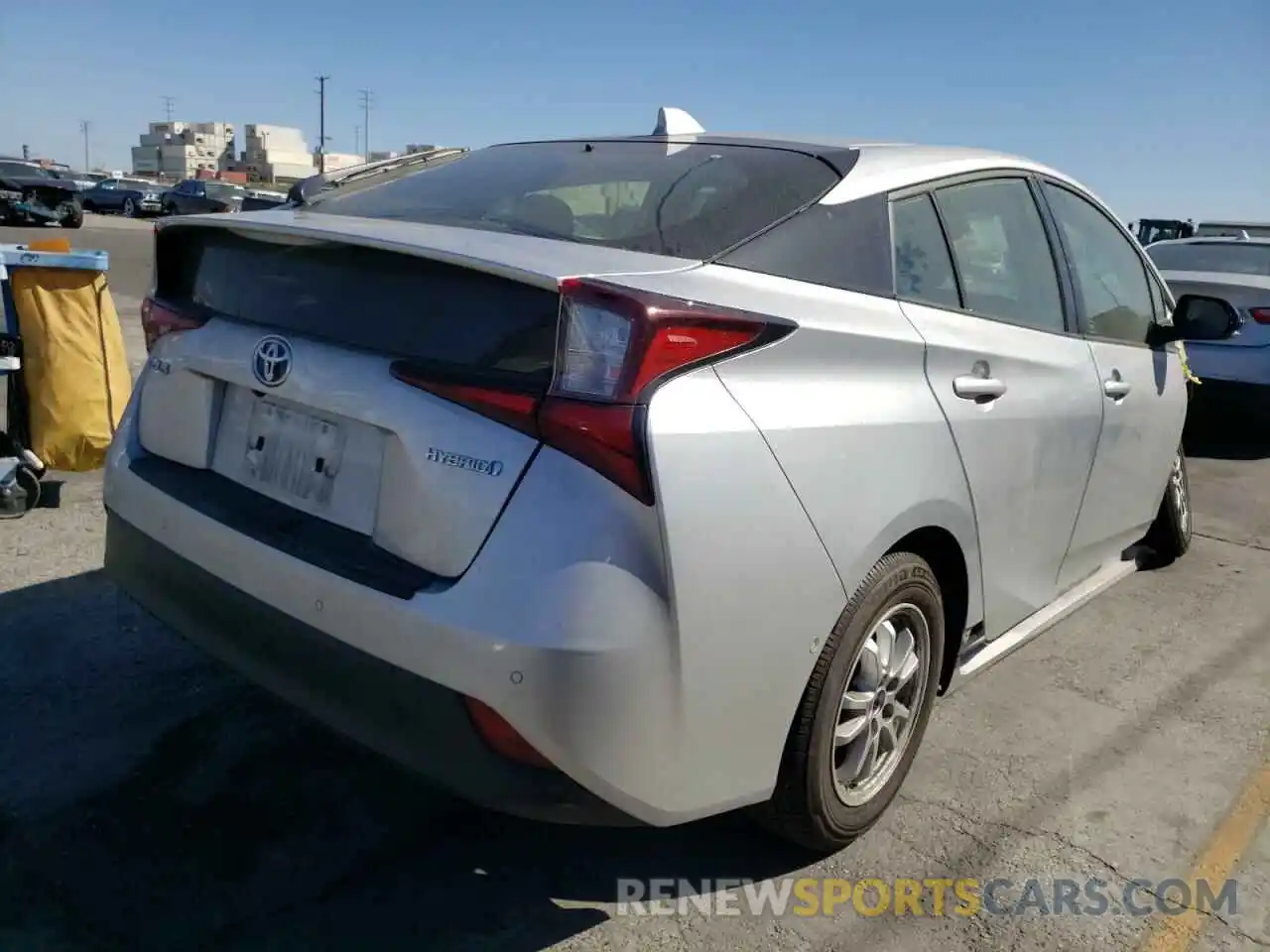 4 Photograph of a damaged car JTDKAMFU5M3140458 TOYOTA PRIUS 2021