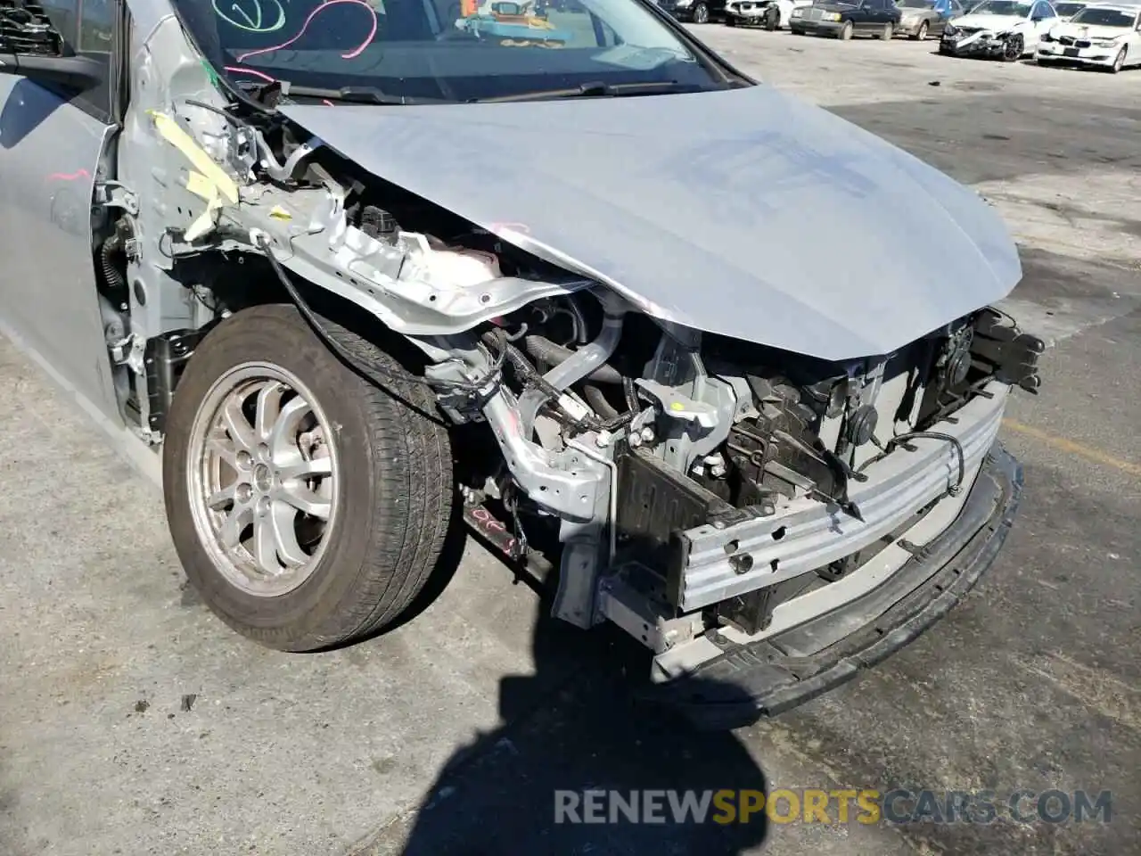 9 Photograph of a damaged car JTDKAMFU5M3140458 TOYOTA PRIUS 2021