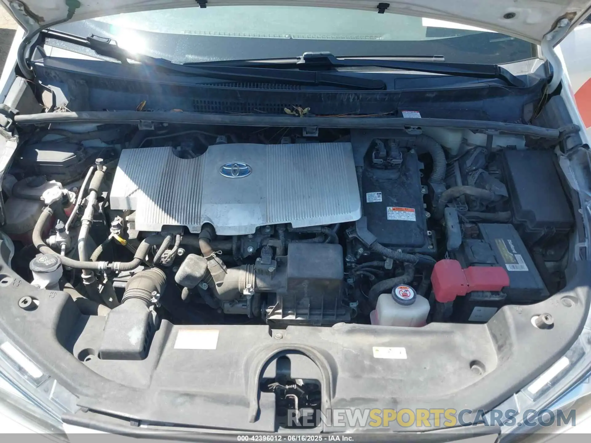 10 Photograph of a damaged car JTDKAMFU5M3142159 TOYOTA PRIUS 2021