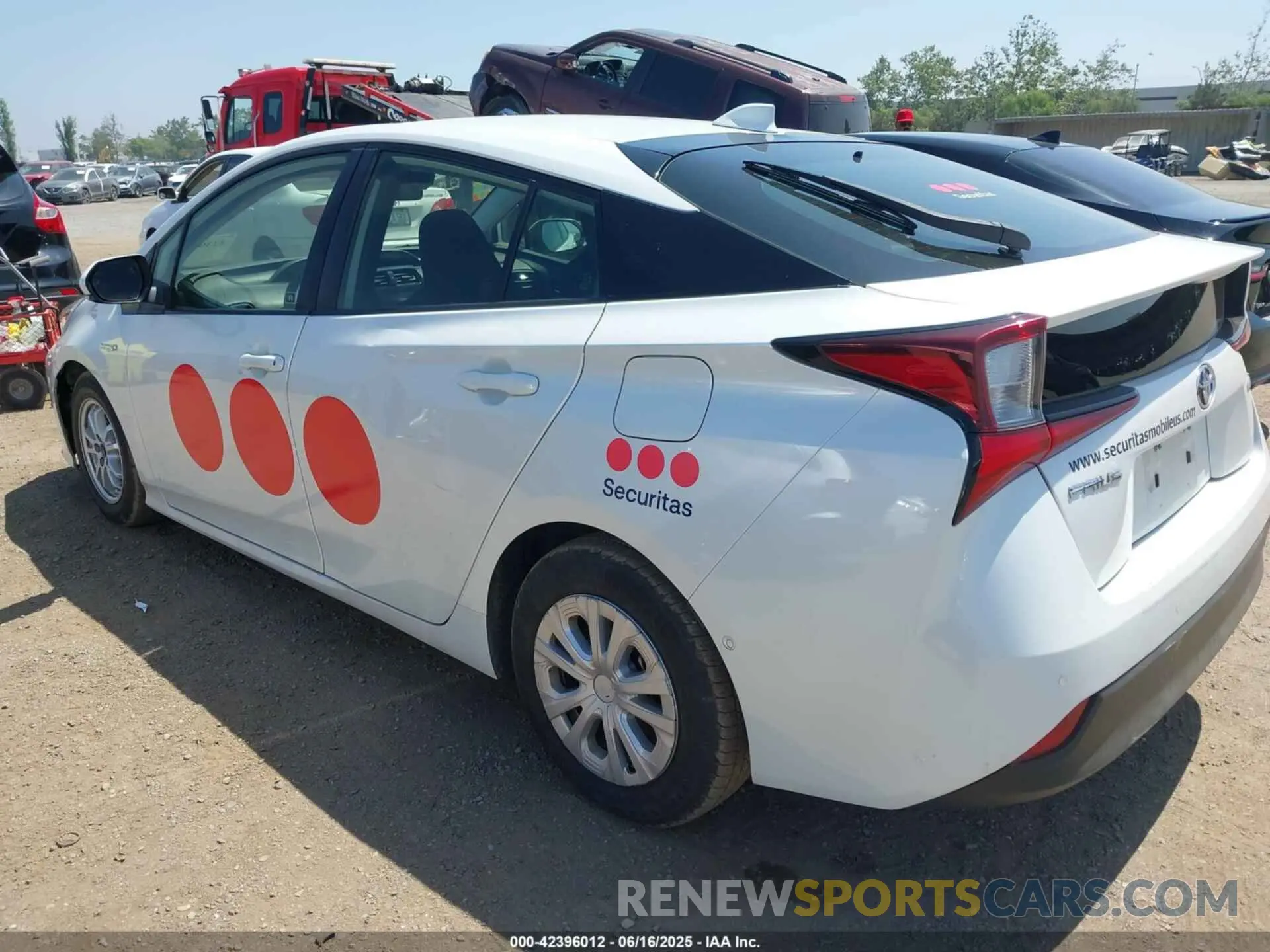 3 Photograph of a damaged car JTDKAMFU5M3142159 TOYOTA PRIUS 2021