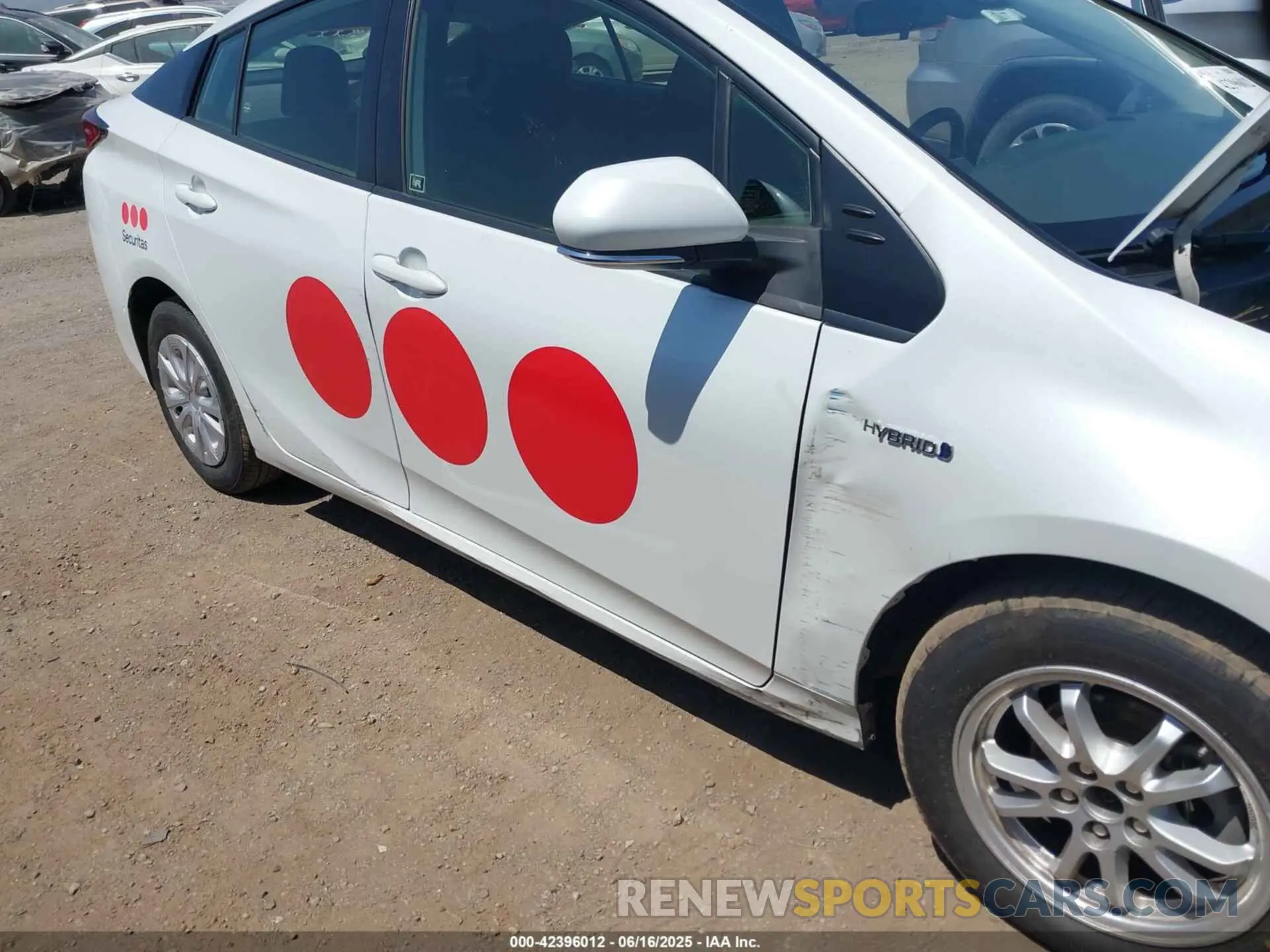 6 Photograph of a damaged car JTDKAMFU5M3142159 TOYOTA PRIUS 2021