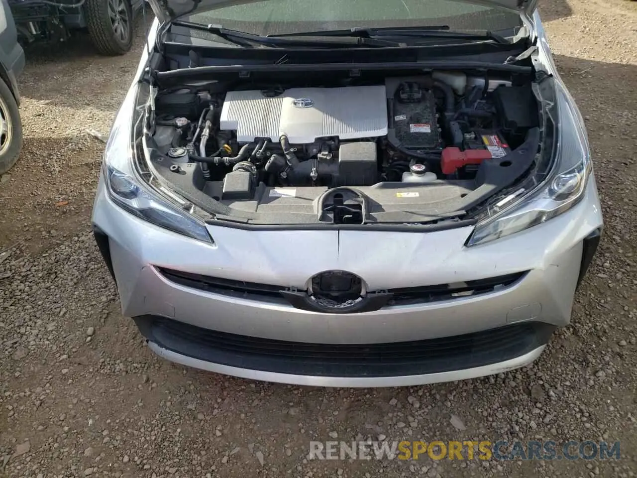 11 Photograph of a damaged car JTDKAMFU5M3143196 TOYOTA PRIUS 2021