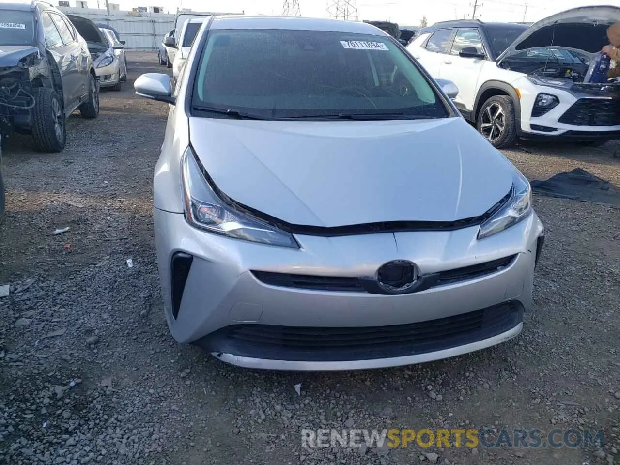 5 Photograph of a damaged car JTDKAMFU5M3143196 TOYOTA PRIUS 2021