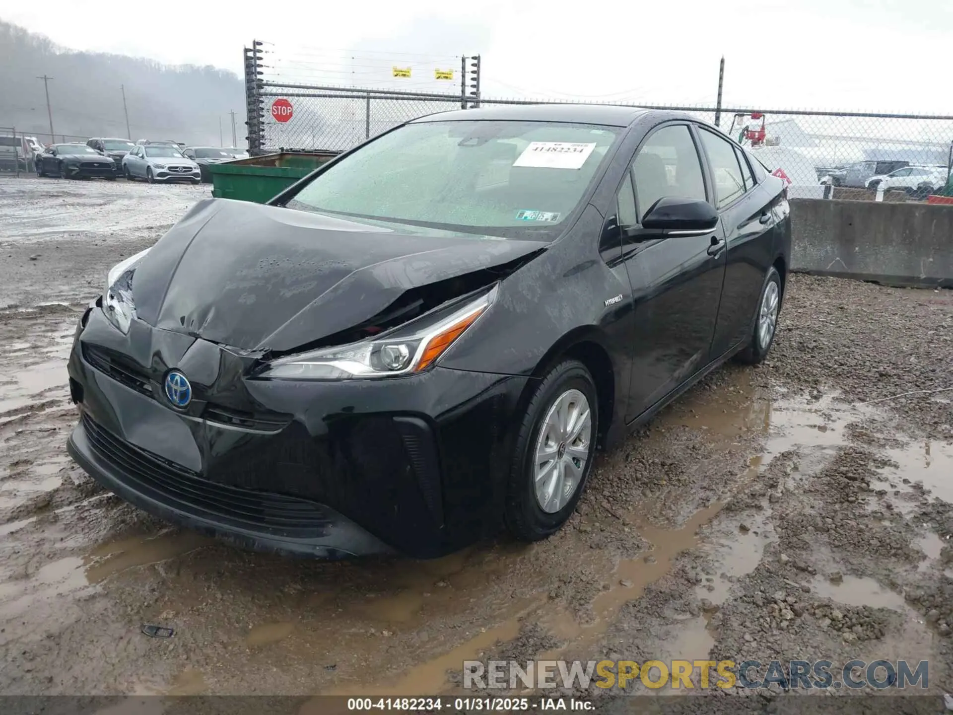 2 Photograph of a damaged car JTDKAMFU5M3145210 TOYOTA PRIUS 2021