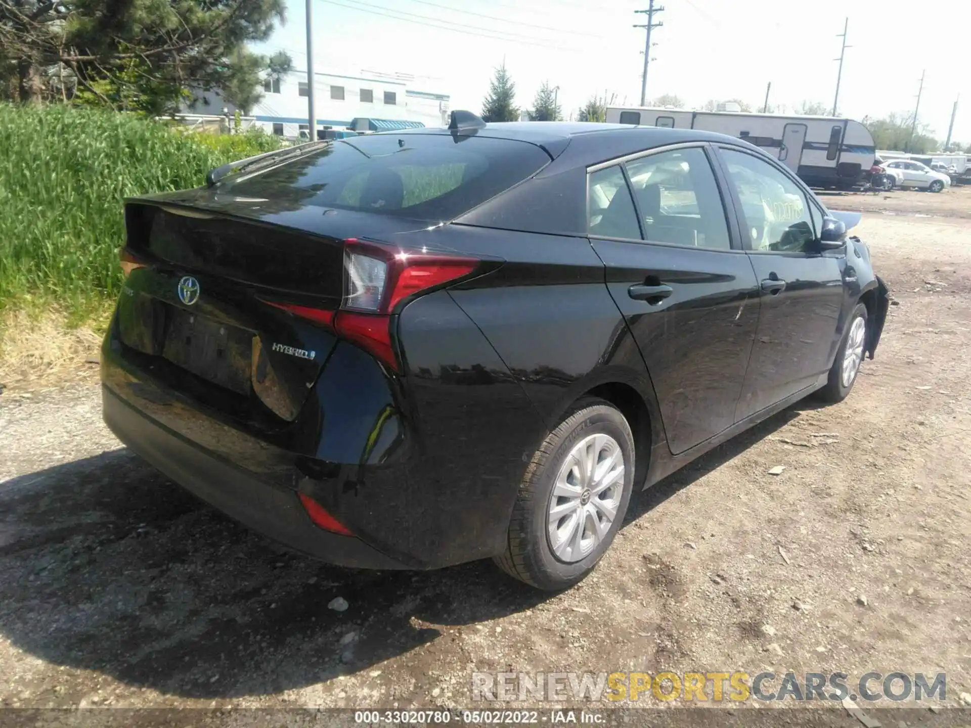 4 Photograph of a damaged car JTDKAMFU5M3145465 TOYOTA PRIUS 2021