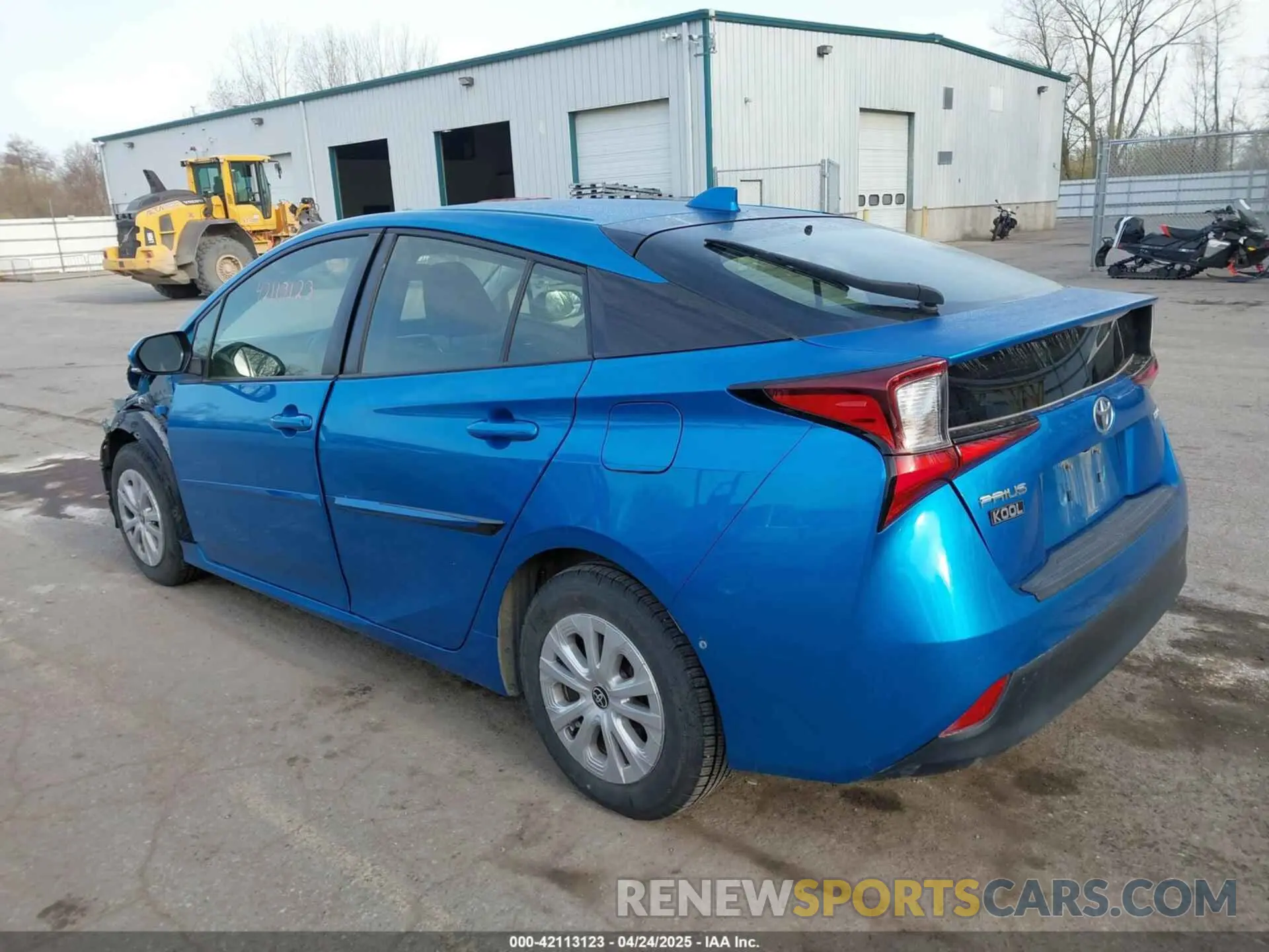3 Photograph of a damaged car JTDKAMFU5M3145949 TOYOTA PRIUS 2021