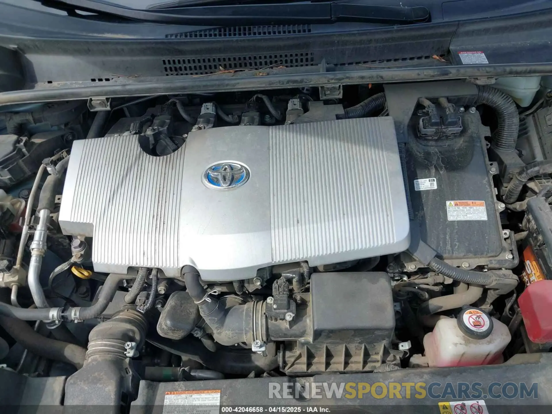 10 Photograph of a damaged car JTDKAMFU6M3127489 TOYOTA PRIUS 2021