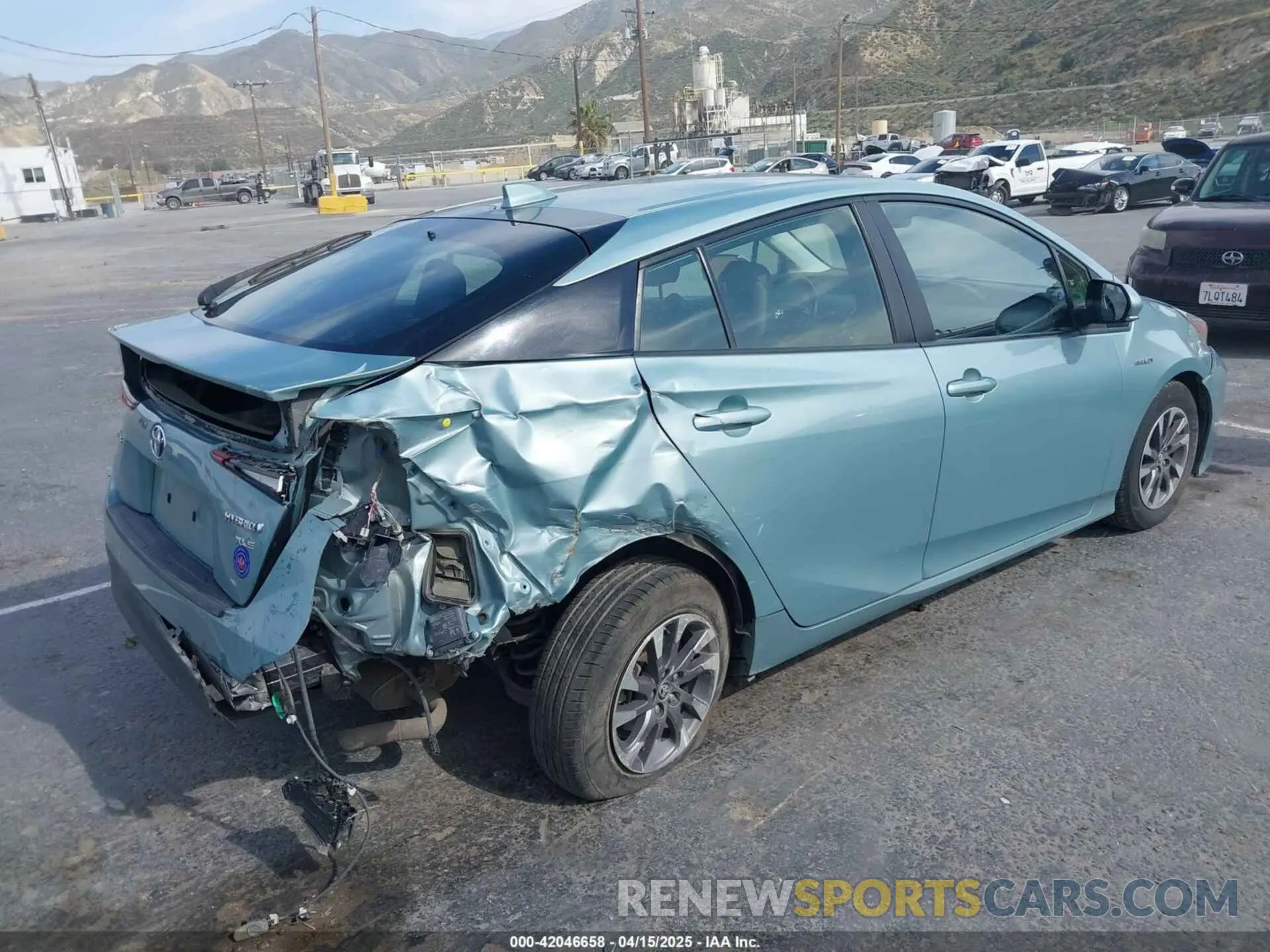 4 Photograph of a damaged car JTDKAMFU6M3127489 TOYOTA PRIUS 2021