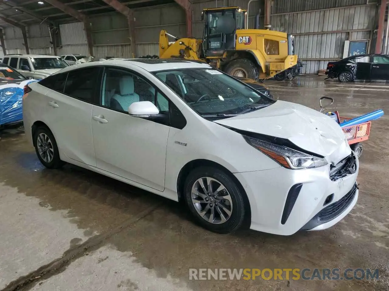 4 Photograph of a damaged car JTDKAMFU6M3134183 TOYOTA PRIUS 2021