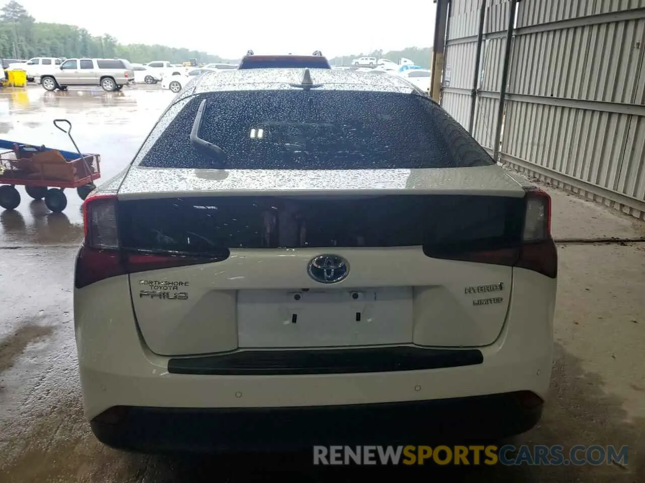 6 Photograph of a damaged car JTDKAMFU6M3134183 TOYOTA PRIUS 2021