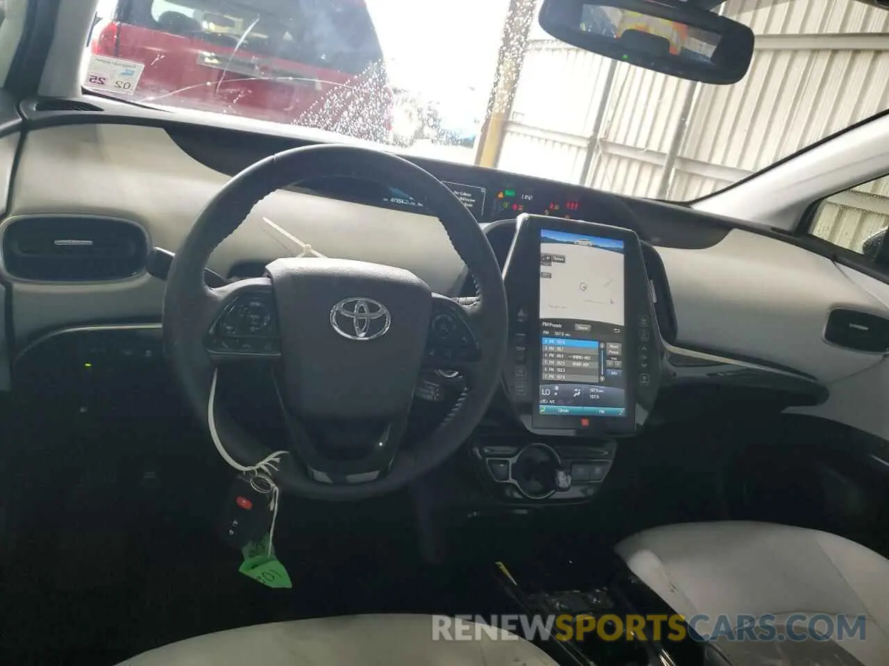 8 Photograph of a damaged car JTDKAMFU6M3134183 TOYOTA PRIUS 2021