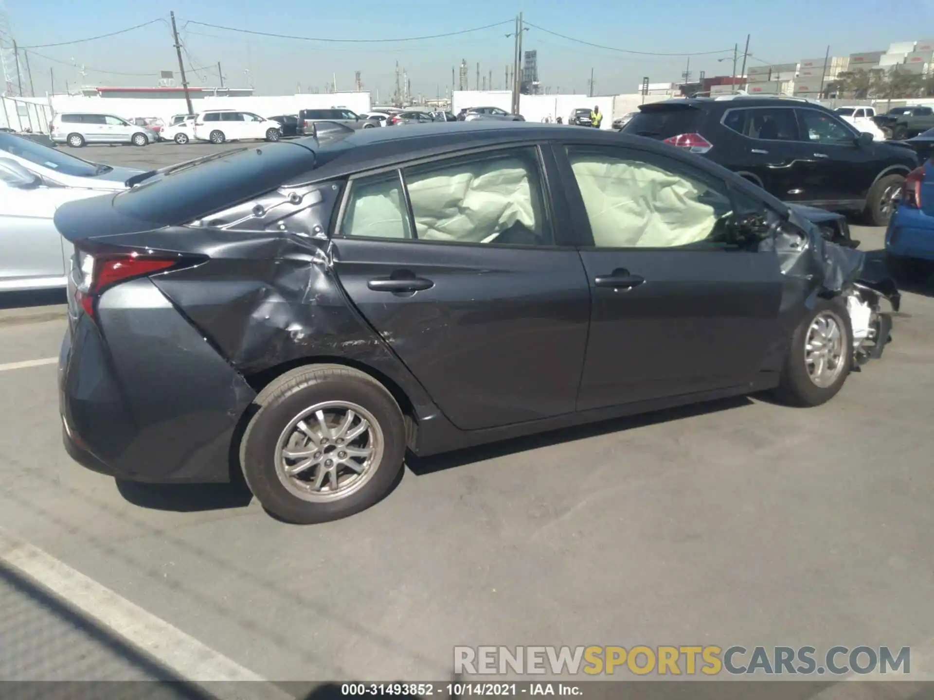 4 Photograph of a damaged car JTDKAMFU6M3135298 TOYOTA PRIUS 2021