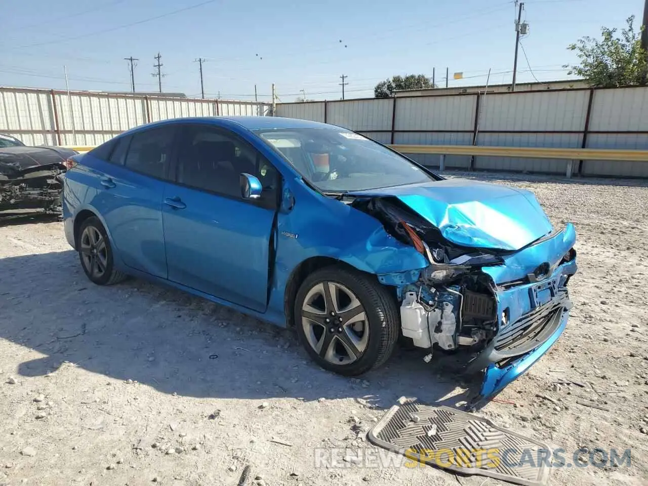 4 Photograph of a damaged car JTDKAMFU6M3137083 TOYOTA PRIUS 2021
