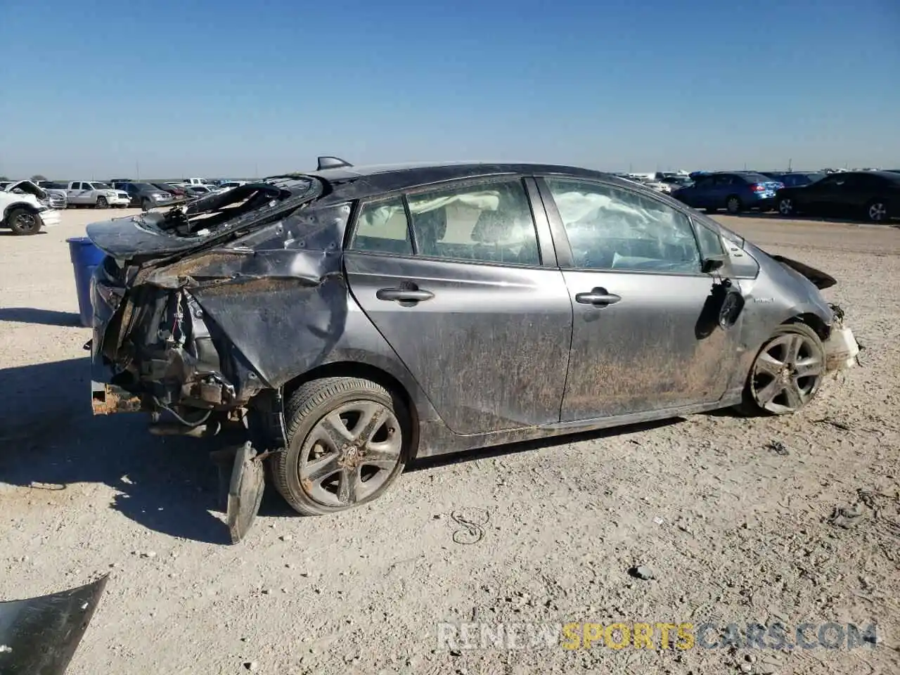 4 Photograph of a damaged car JTDKAMFU6M3138024 TOYOTA PRIUS 2021