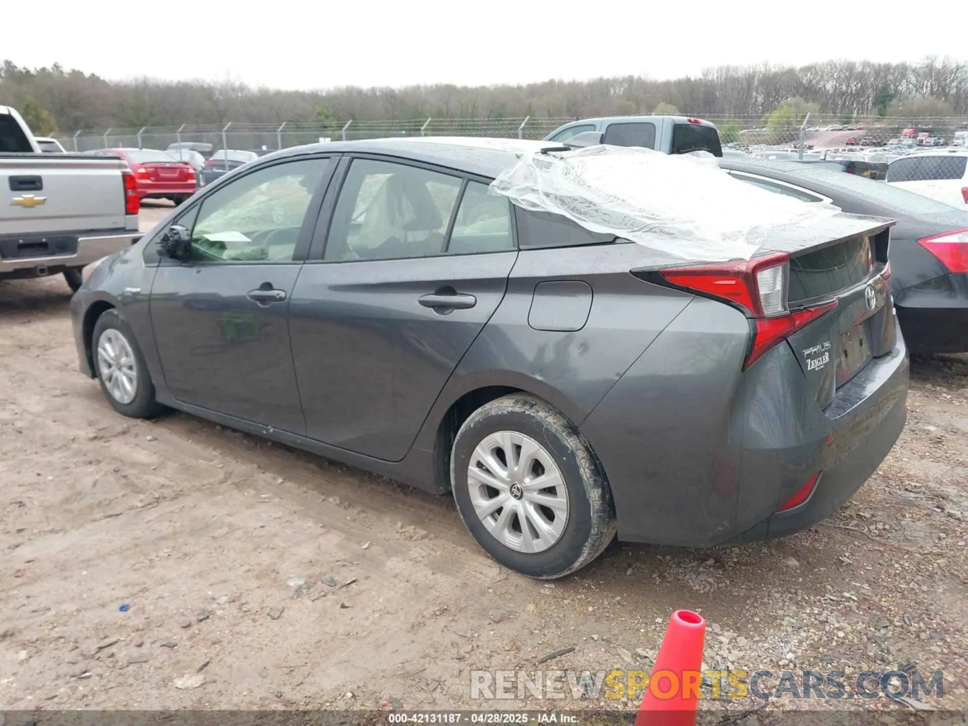3 Photograph of a damaged car JTDKAMFU6M3140081 TOYOTA PRIUS 2021