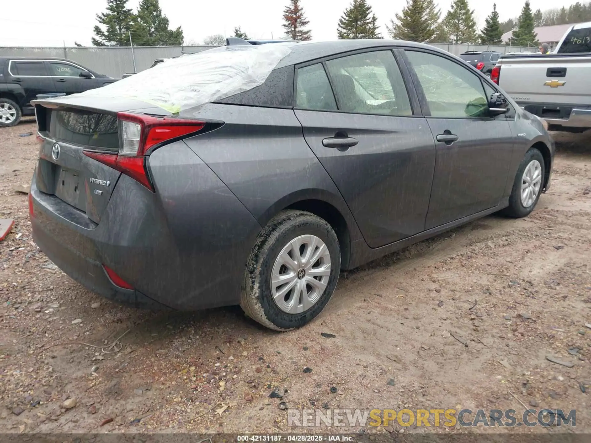 4 Photograph of a damaged car JTDKAMFU6M3140081 TOYOTA PRIUS 2021