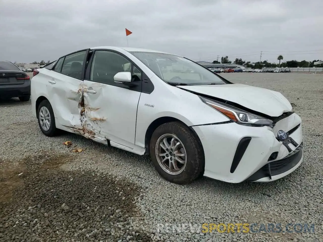 4 Photograph of a damaged car JTDKAMFU6M3140307 TOYOTA PRIUS 2021