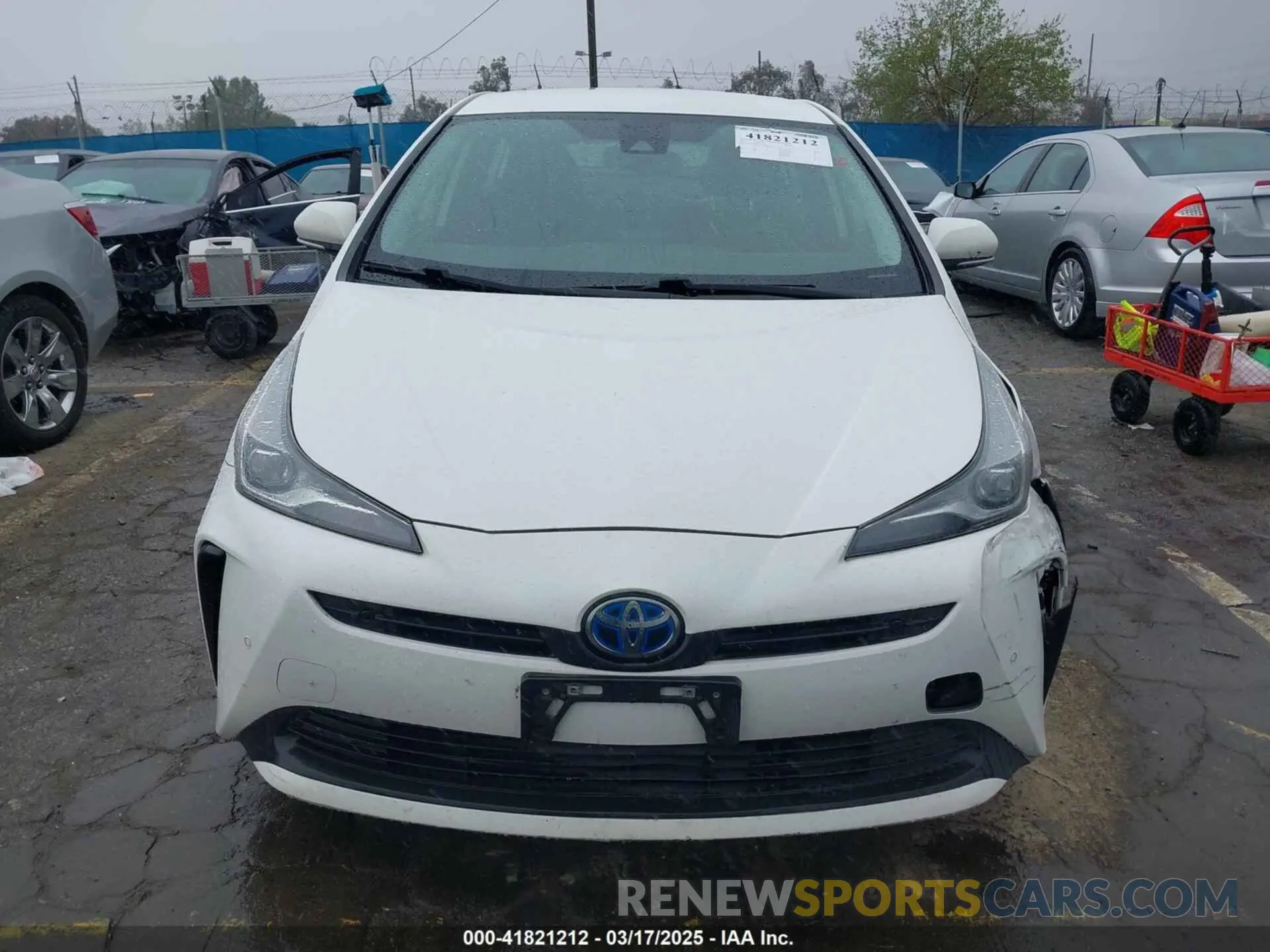 12 Photograph of a damaged car JTDKAMFU6M3141019 TOYOTA PRIUS 2021