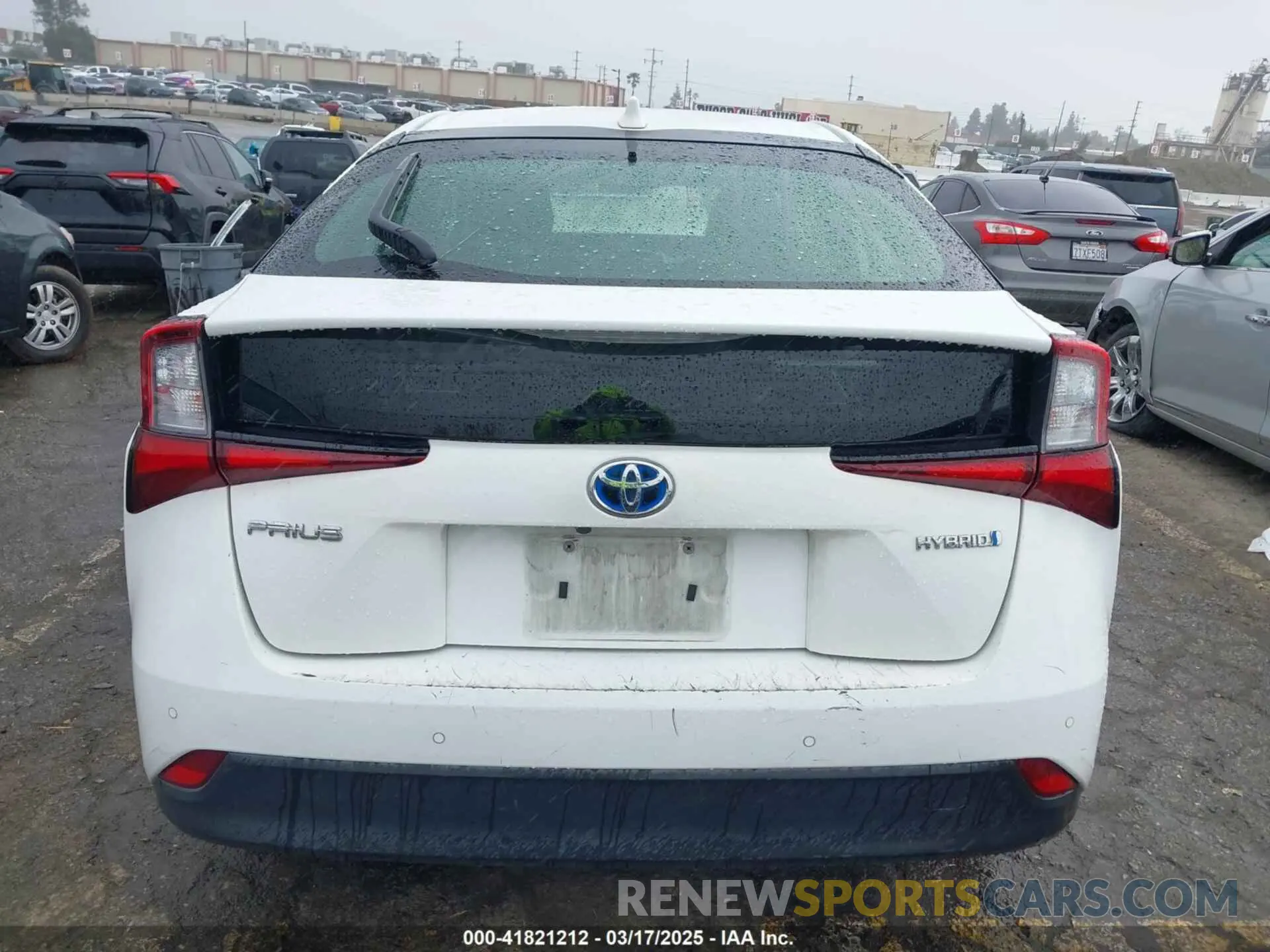 16 Photograph of a damaged car JTDKAMFU6M3141019 TOYOTA PRIUS 2021